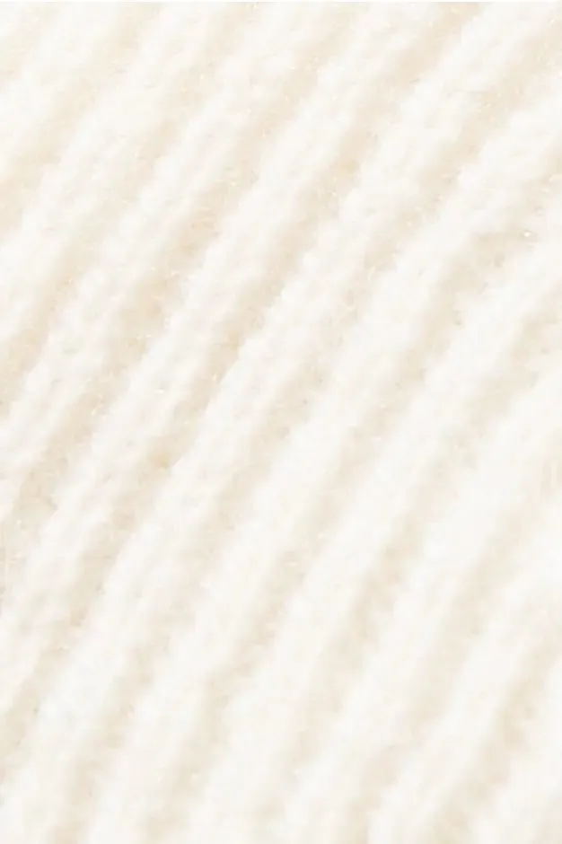 100% Wool Rib Knit Winter Beanie