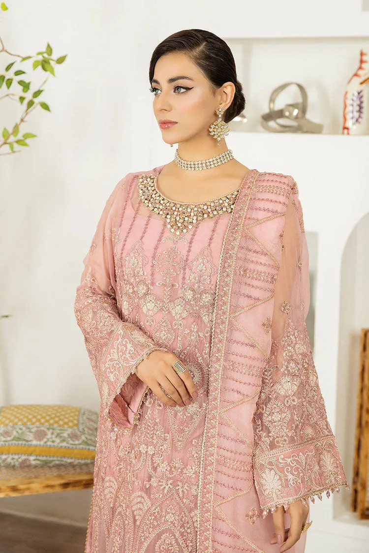 Adans Libas - Marguerite Embroidered Chiffon Collection - 5292