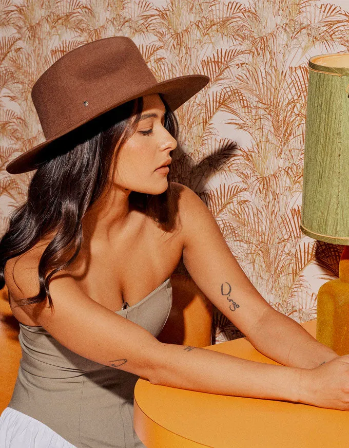 Amie Fedora Cinnamon