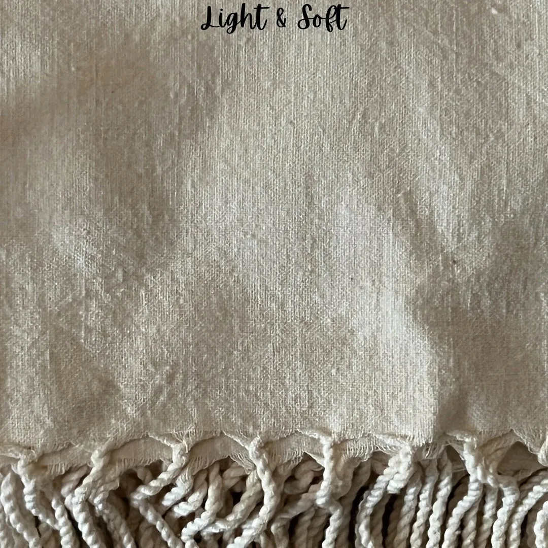Assam Silk Scarves - Eri Silk Scarf Blanks