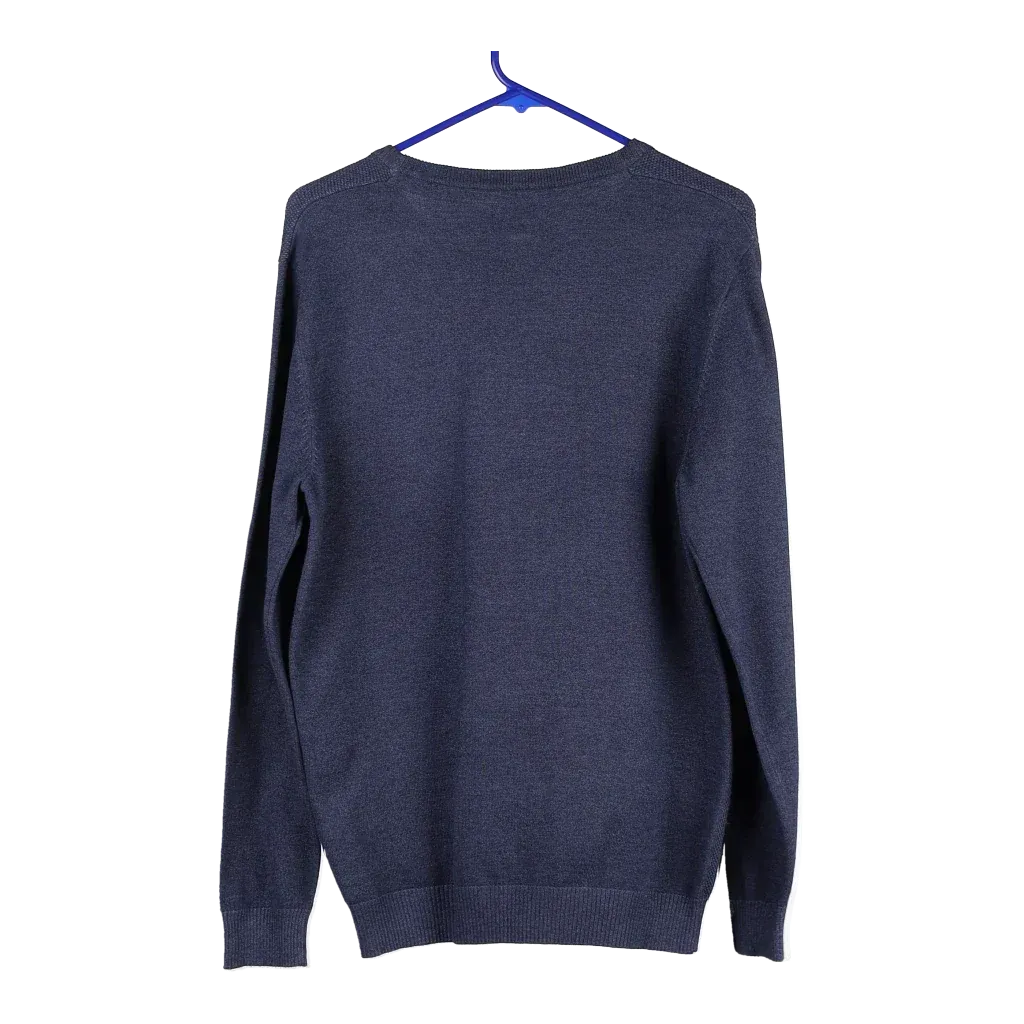 Avirex Jumper - XL Navy Viscose Blend
