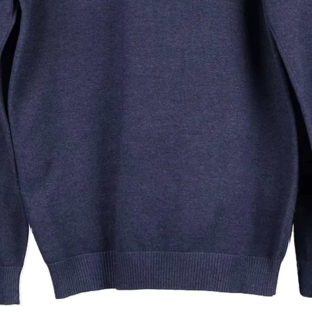 Avirex Jumper - XL Navy Viscose Blend