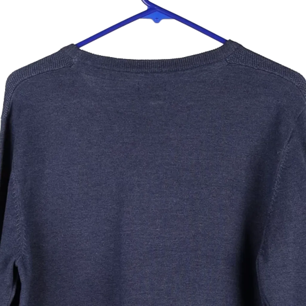 Avirex Jumper - XL Navy Viscose Blend