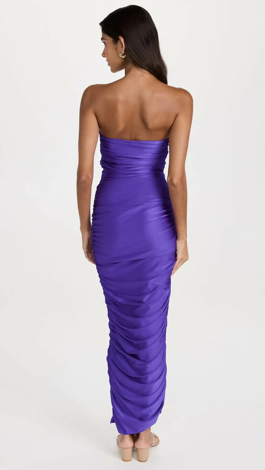 Baobab Magalenha Strapless Maxi Dress