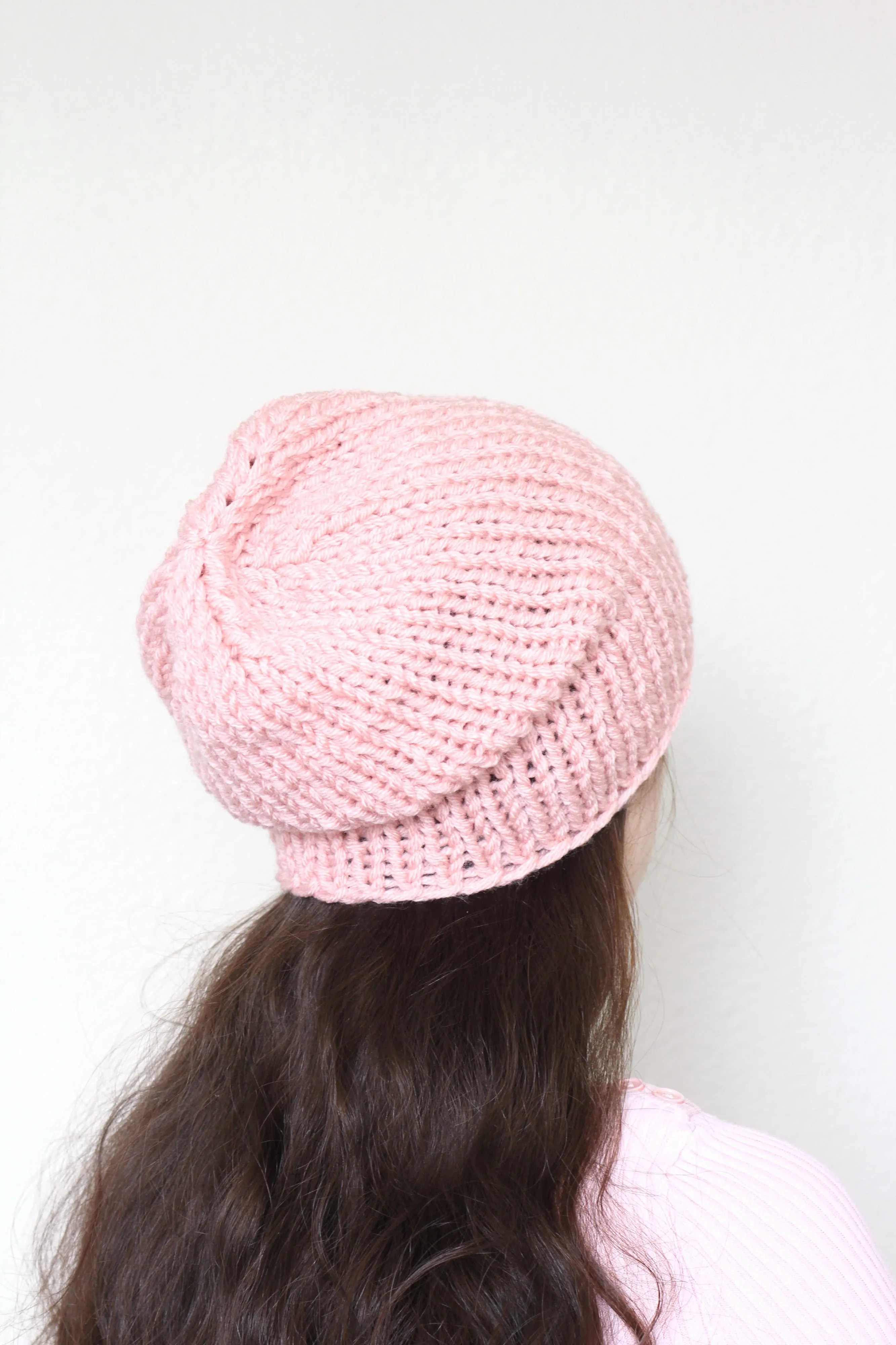 Beanie hat, knit hat, slouchy hat, knit beanie in olive green color