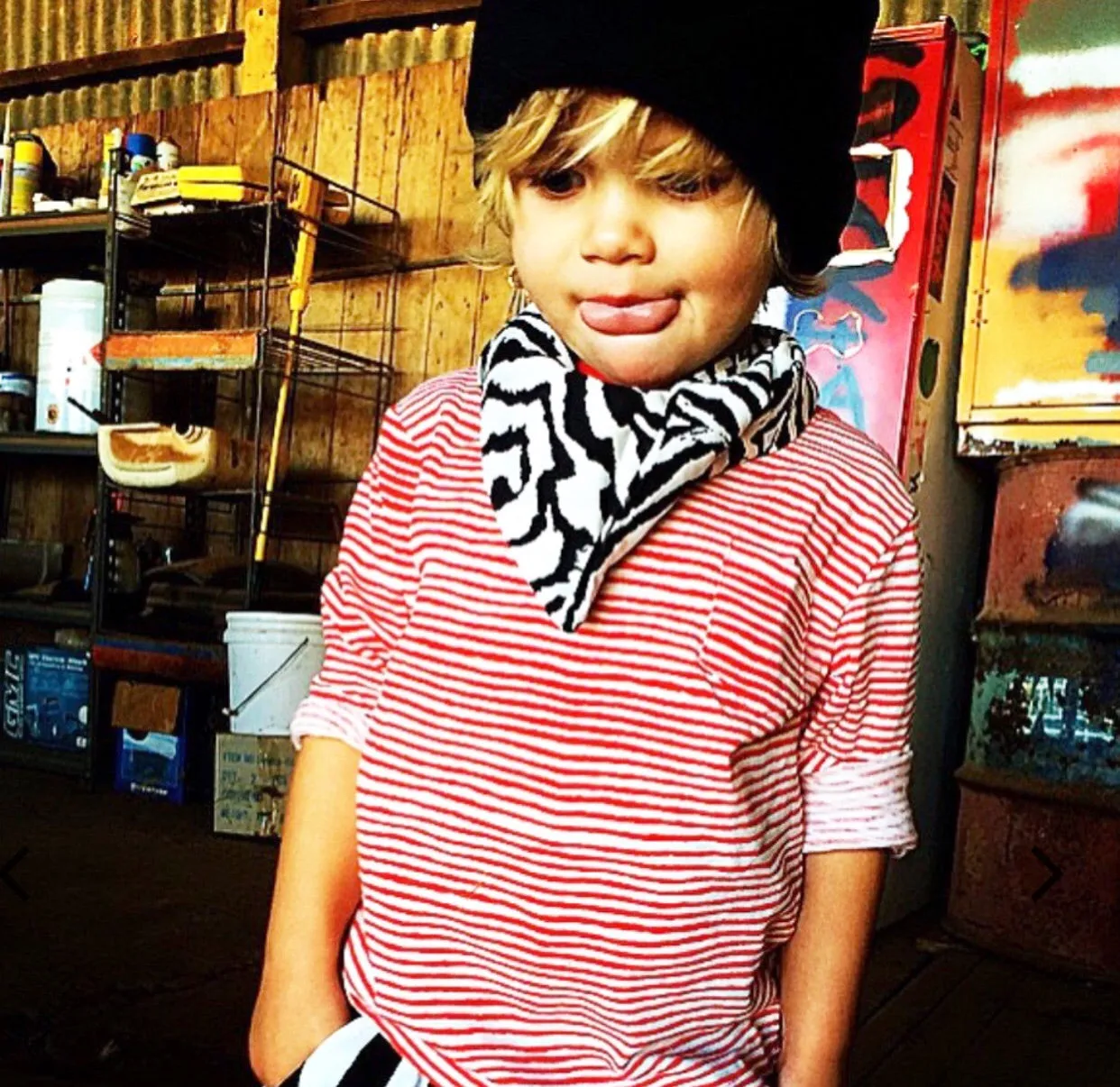 Black Bandit Beanie