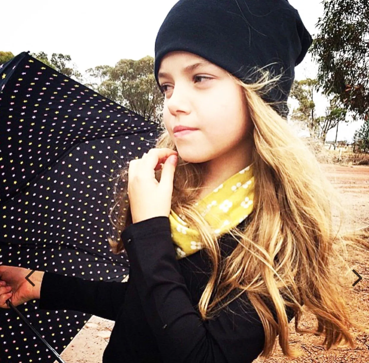 Black Bandit Beanie