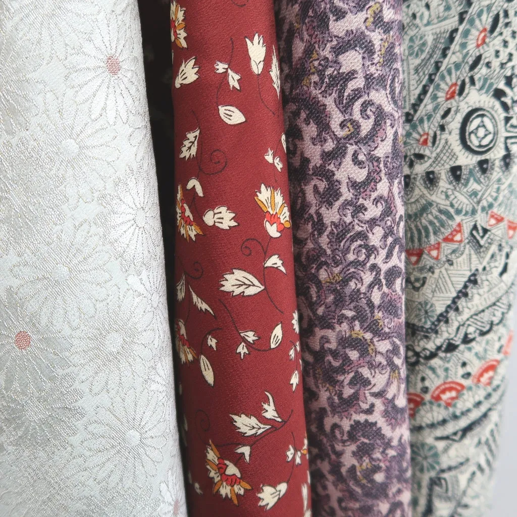 Bundle 12pcs Silk Vintage Haori Jacket Wholesale Bulk Free Shipping #362