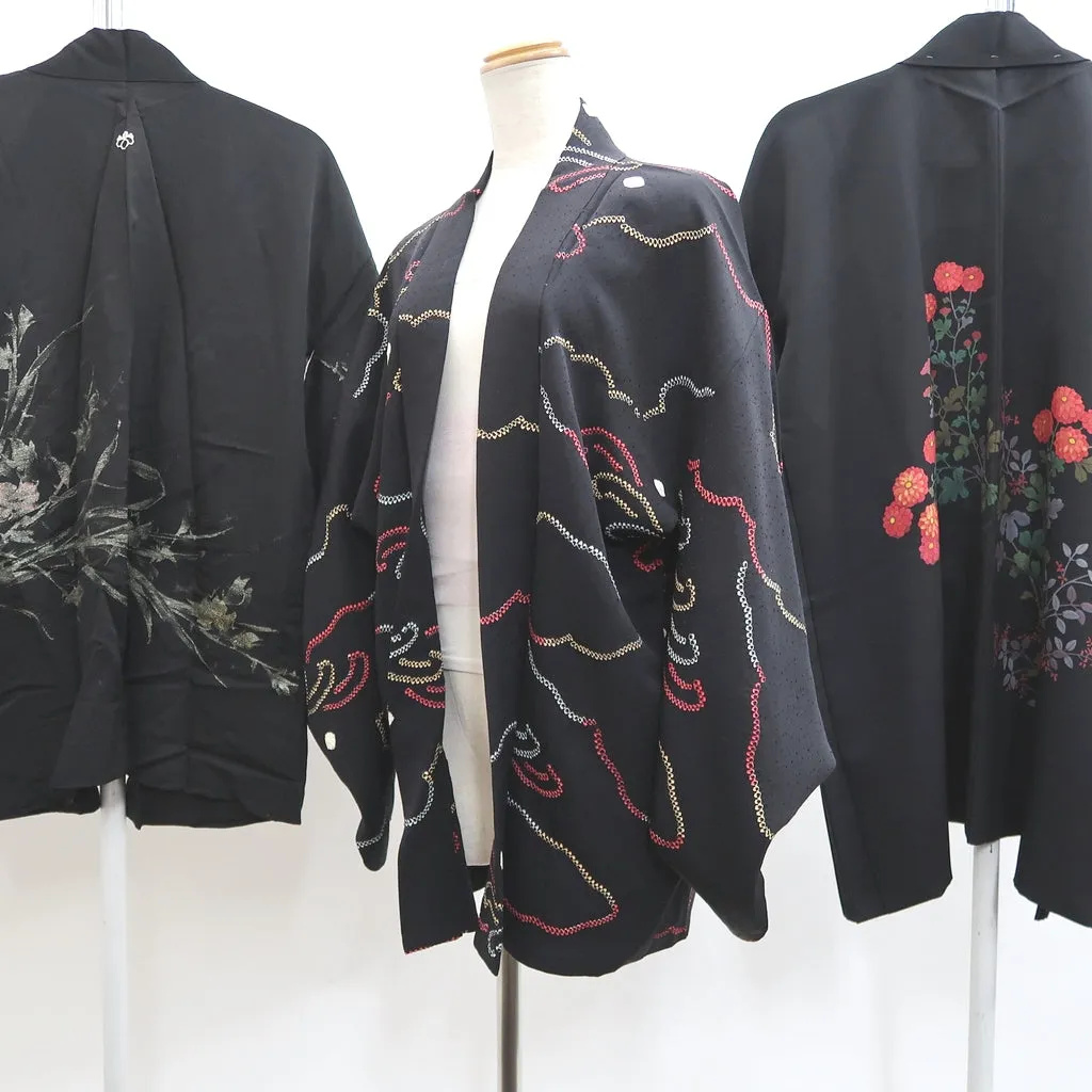 Bundle 15pcs Silk Haori Jacket Wholesale Bulk Free Shipping #452