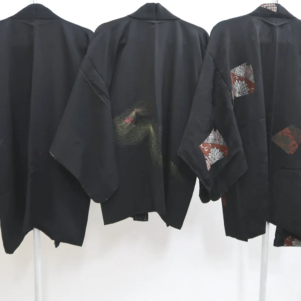 Bundle 15pcs Silk Haori Jacket Wholesale Bulk Free Shipping #452