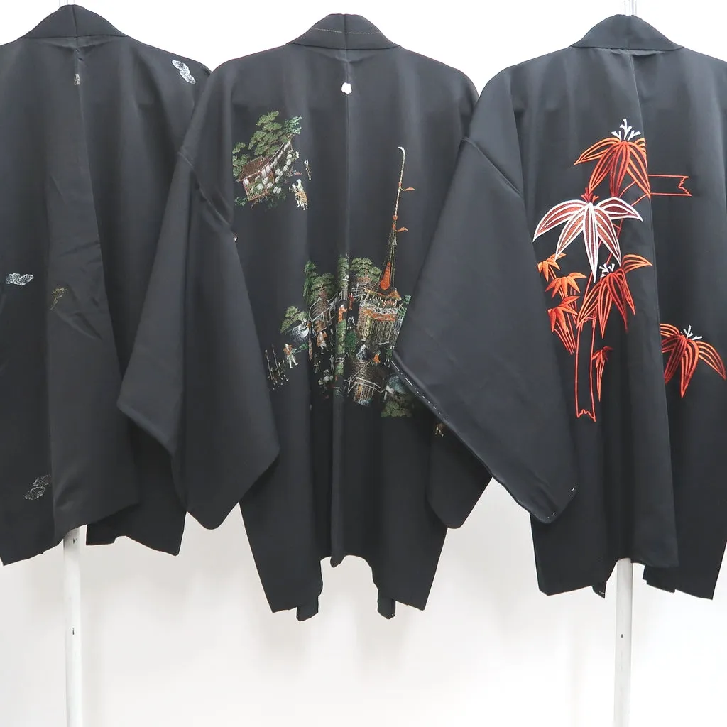 Bundle 15pcs Silk Haori Jacket Wholesale Bulk Free Shipping #525