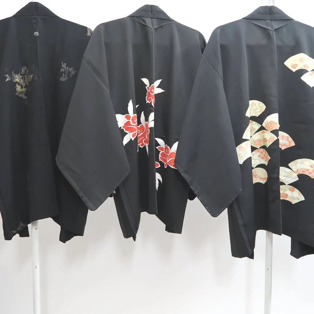 Bundle 15pcs Silk Haori Jacket Wholesale Bulk Free Shipping #525