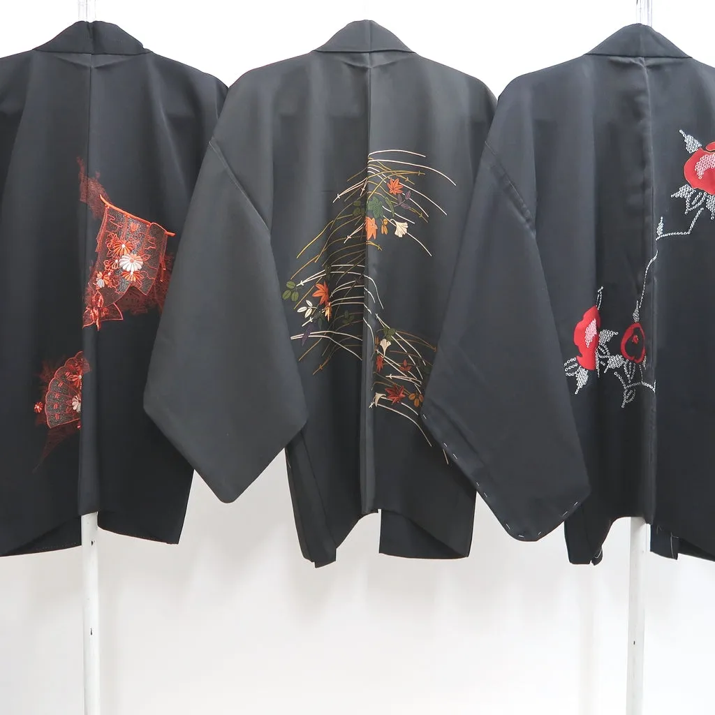 Bundle 15pcs Silk Haori Jacket Wholesale Bulk Free Shipping #525