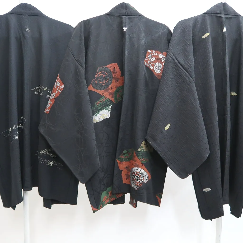 Bundle 15pcs Silk Haori Jacket Wholesale Bulk Free Shipping #533
