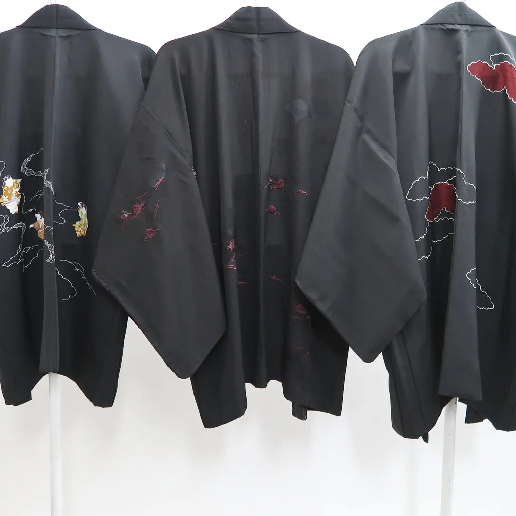Bundle 15pcs Silk Haori Jacket Wholesale Bulk Free Shipping #533