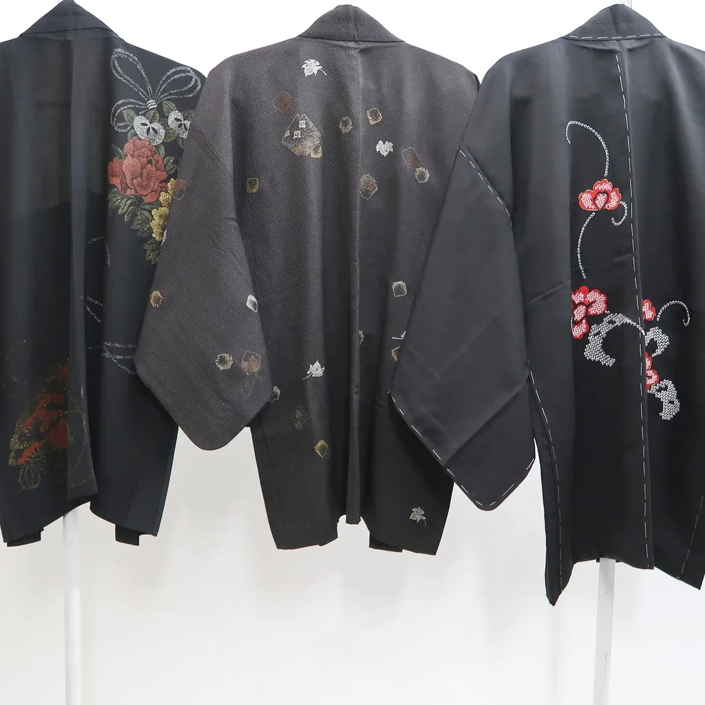Bundle 15pcs Silk Haori Jacket Wholesale Bulk Free Shipping #533
