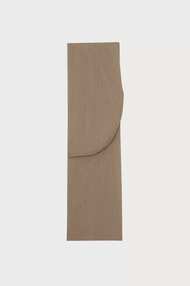 Cable Knit Wool and Cashmere Hat Scarf