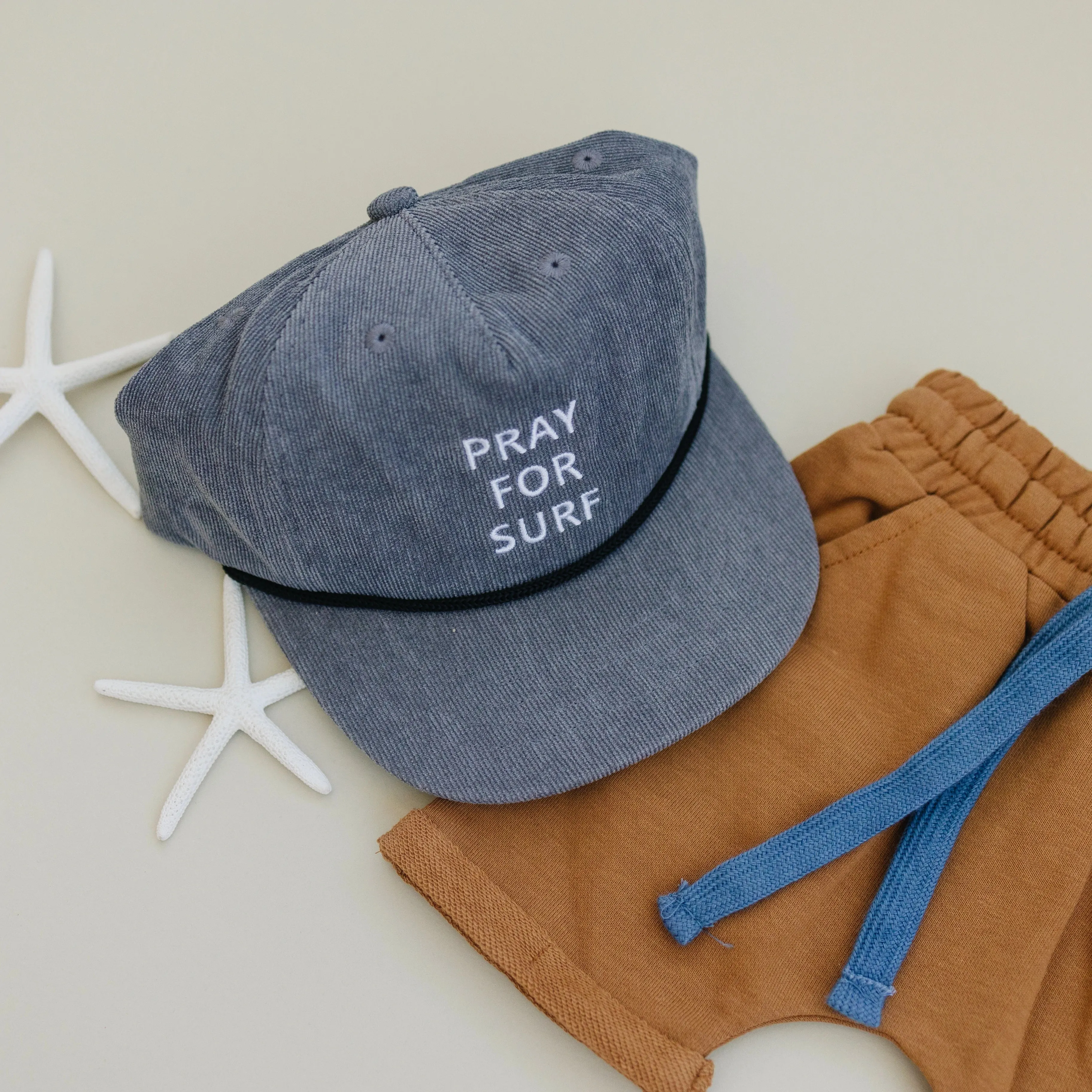 Cash & Co Pray For Surf Hat - Grey