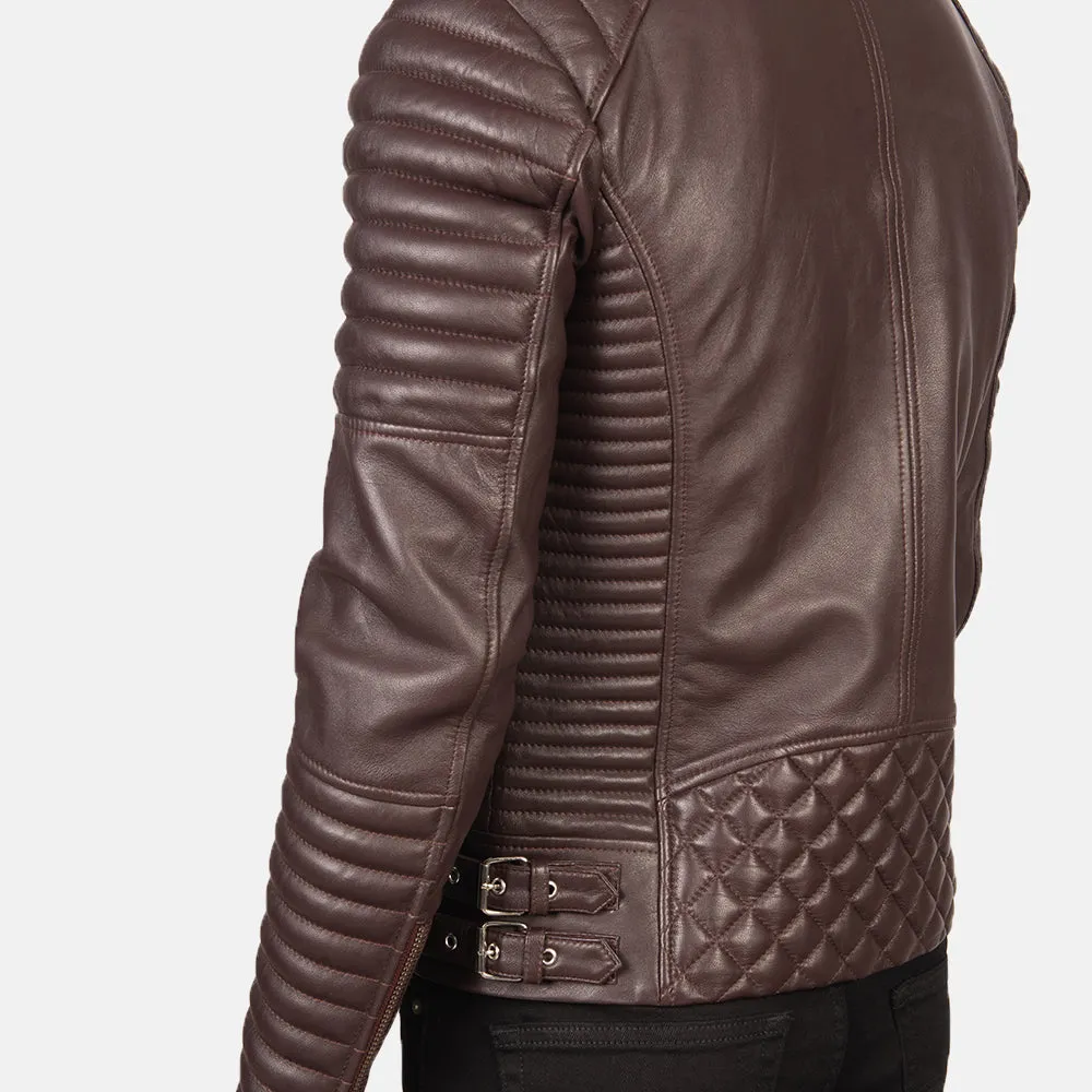 Classic Brown Leather Jacket