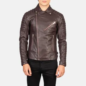Classic Brown Leather Jacket