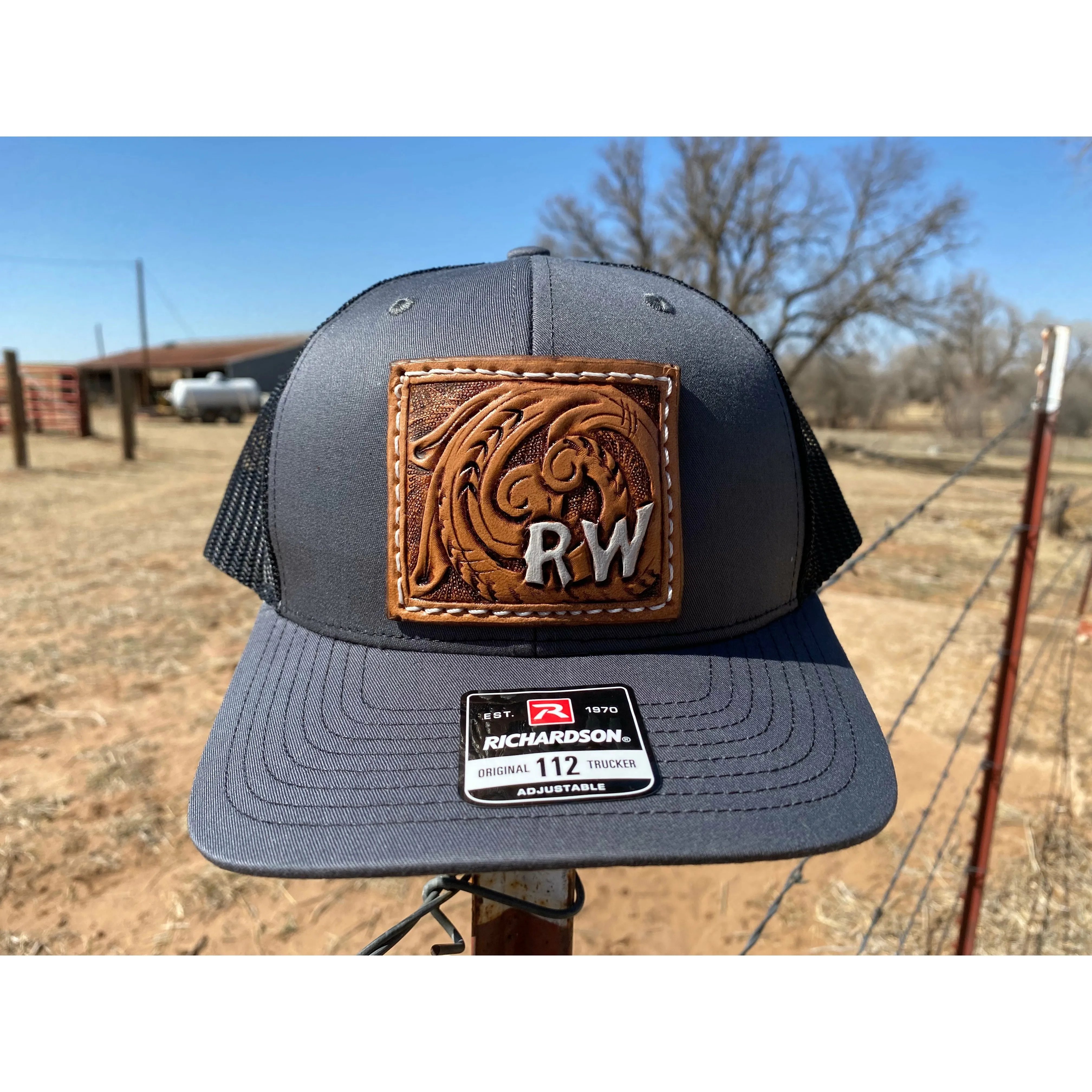 Custom Patch on Richardson 112 Hat