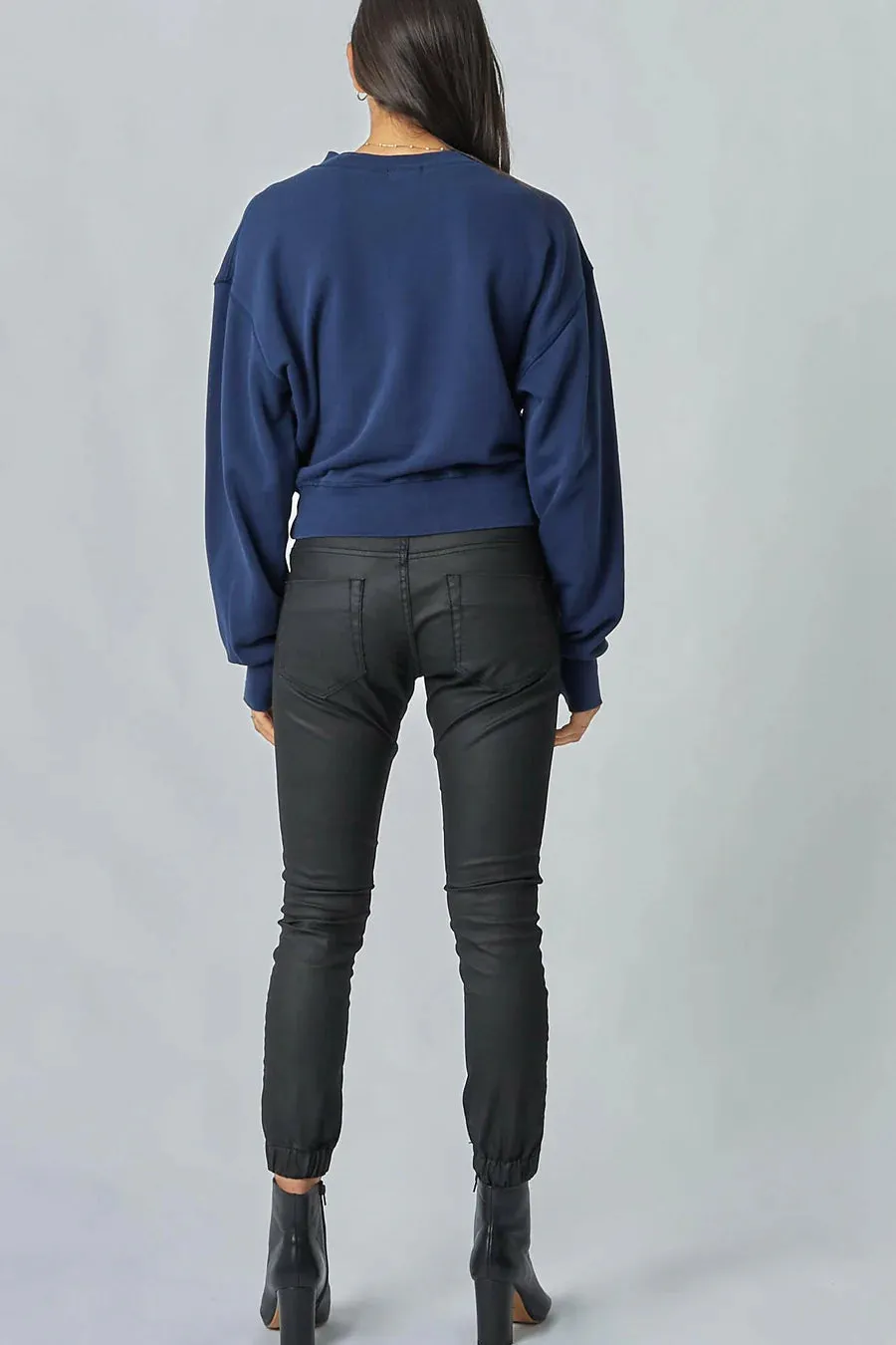 Dricope Gemma Loose Navy Sweat