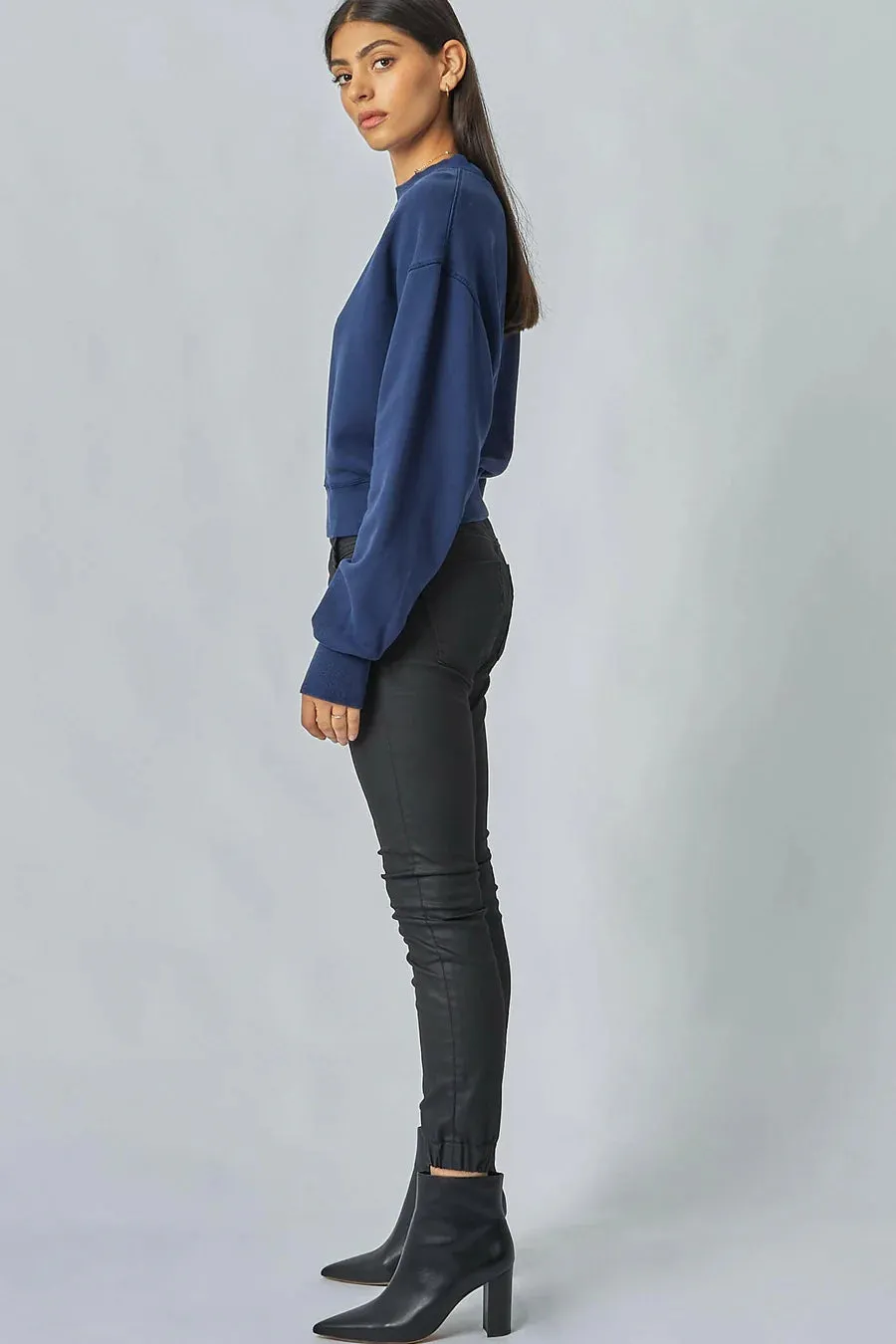 Dricope Gemma Loose Navy Sweat
