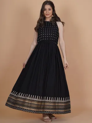 Elegant Anarkali Kurta and Thread Work