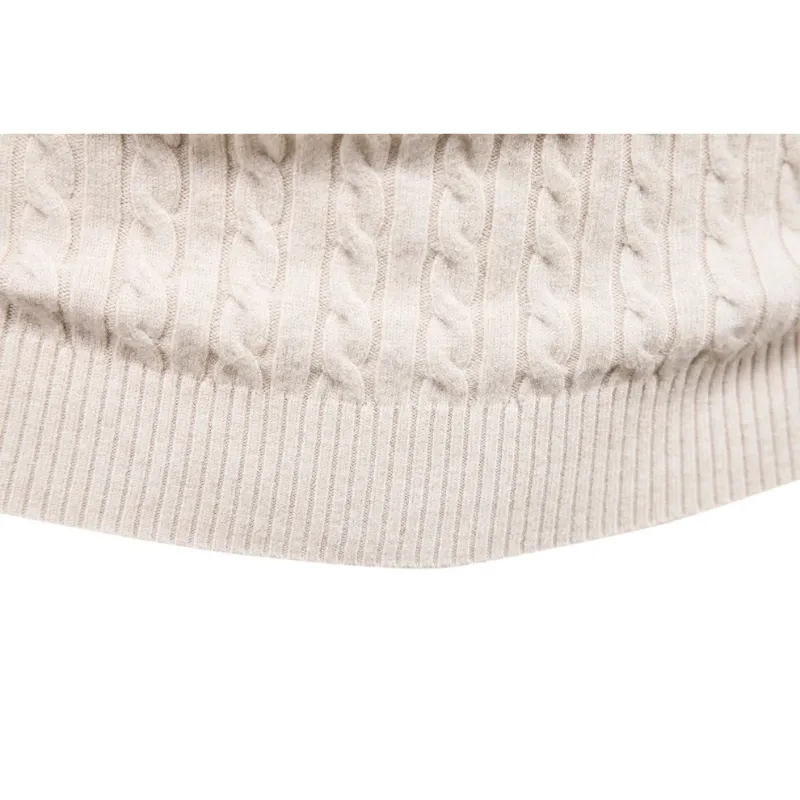 Elegant knitted jumper with high-quality material - Turtleneck jumper men