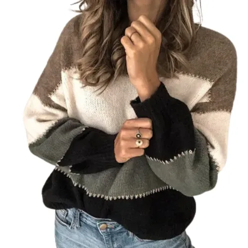 Erika - Comfy Striped Jumper