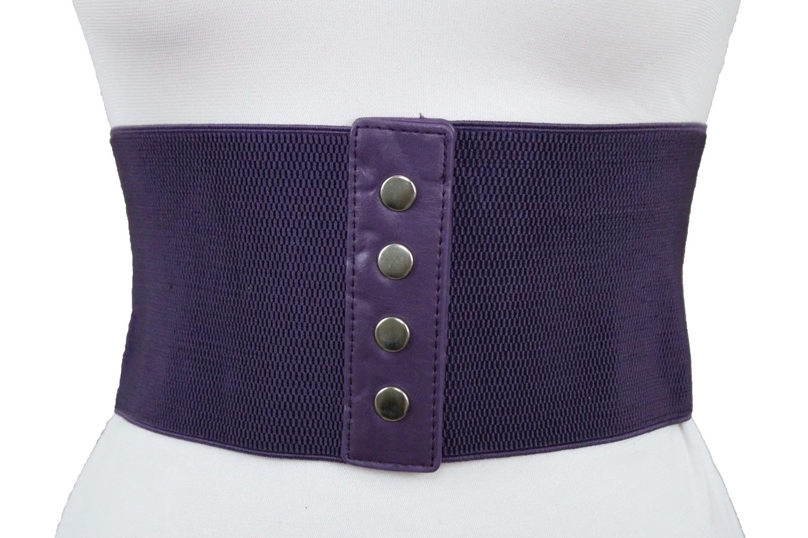 Faux Leather Wide Sexy High Waisted Corset Belt