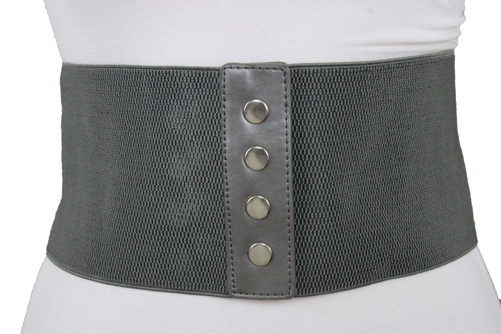 Faux Leather Wide Sexy High Waisted Corset Belt