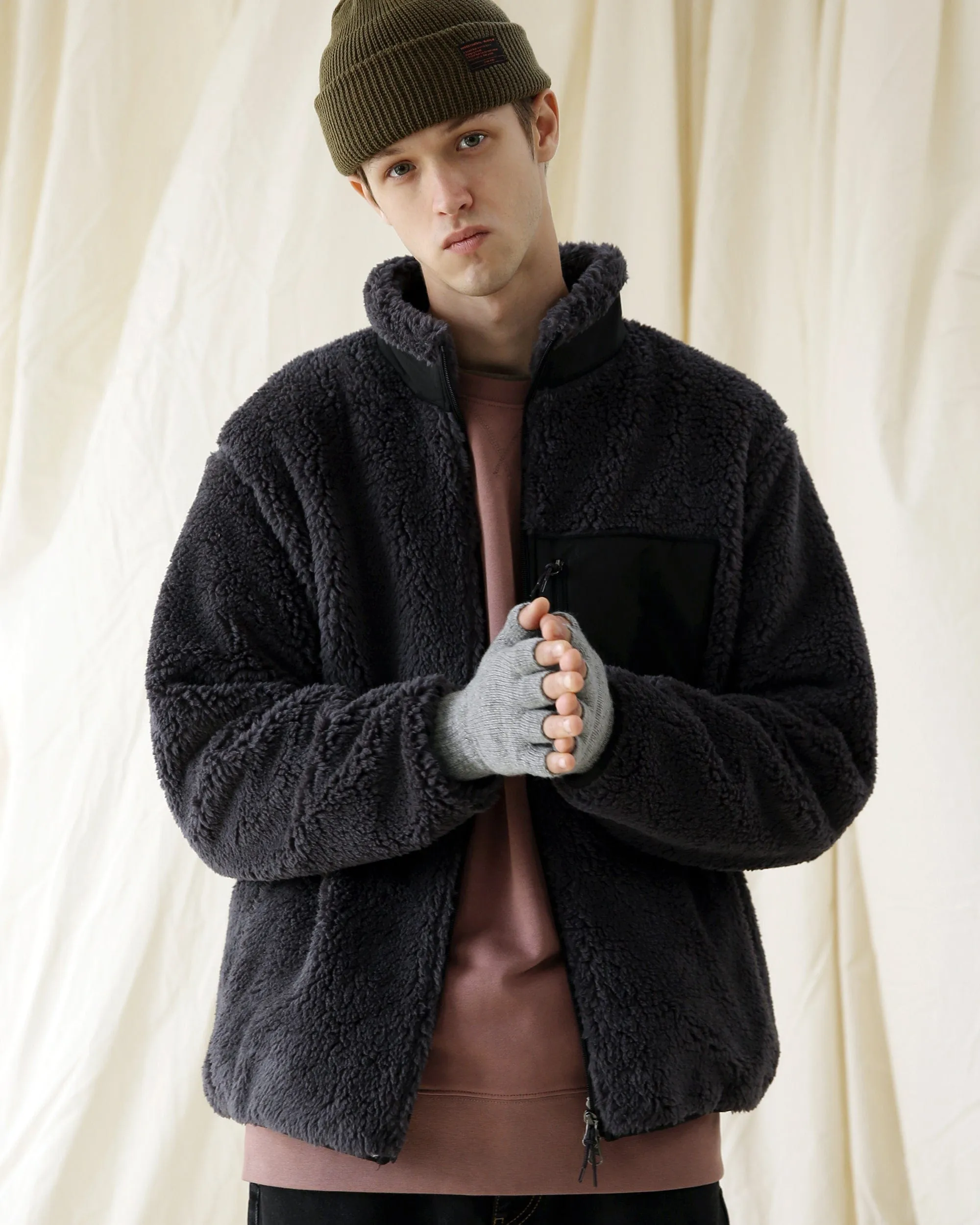 FINGERLESS / UDC / MELANGE / FOG GREY
