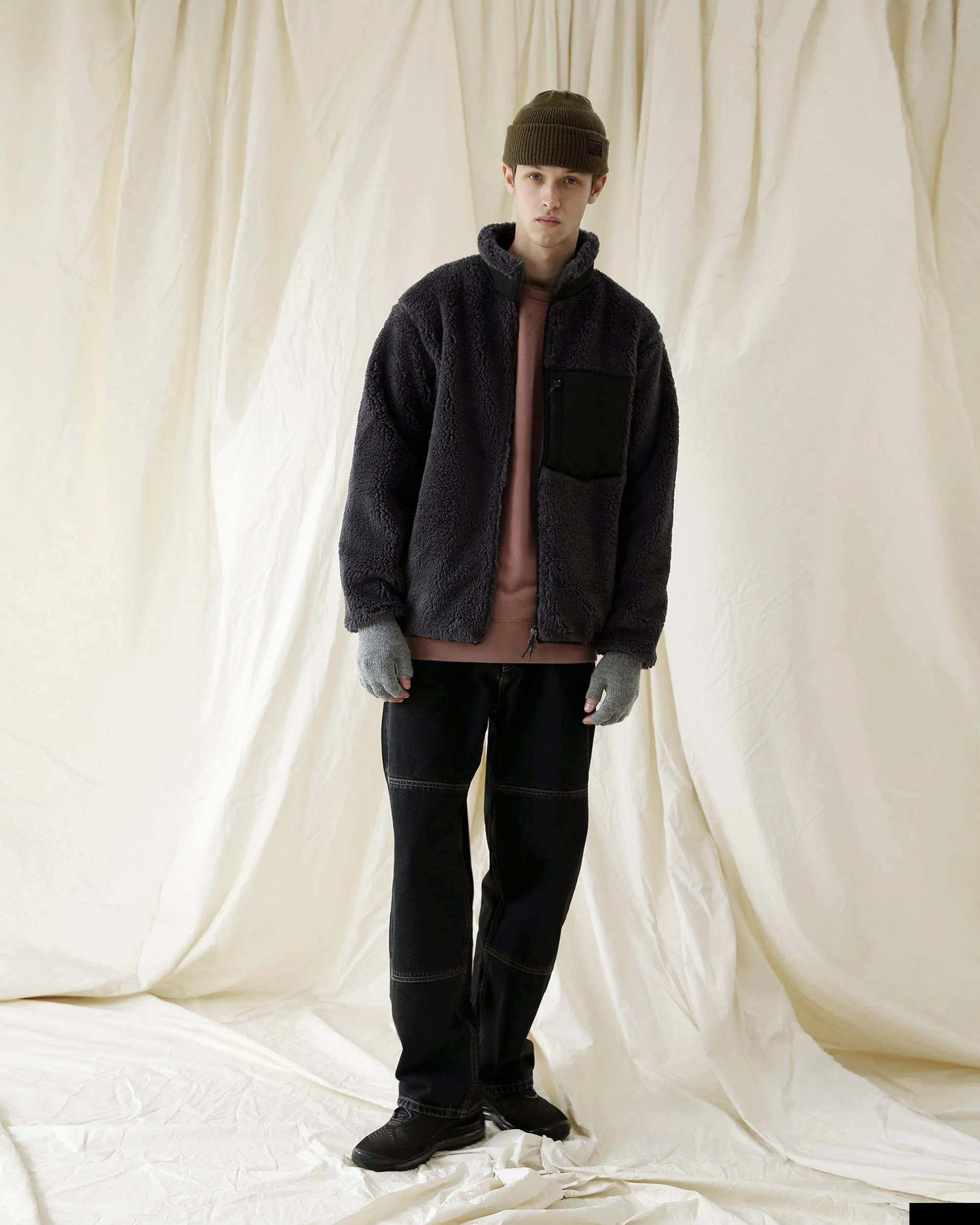 FINGERLESS / UDC / MELANGE / FOG GREY