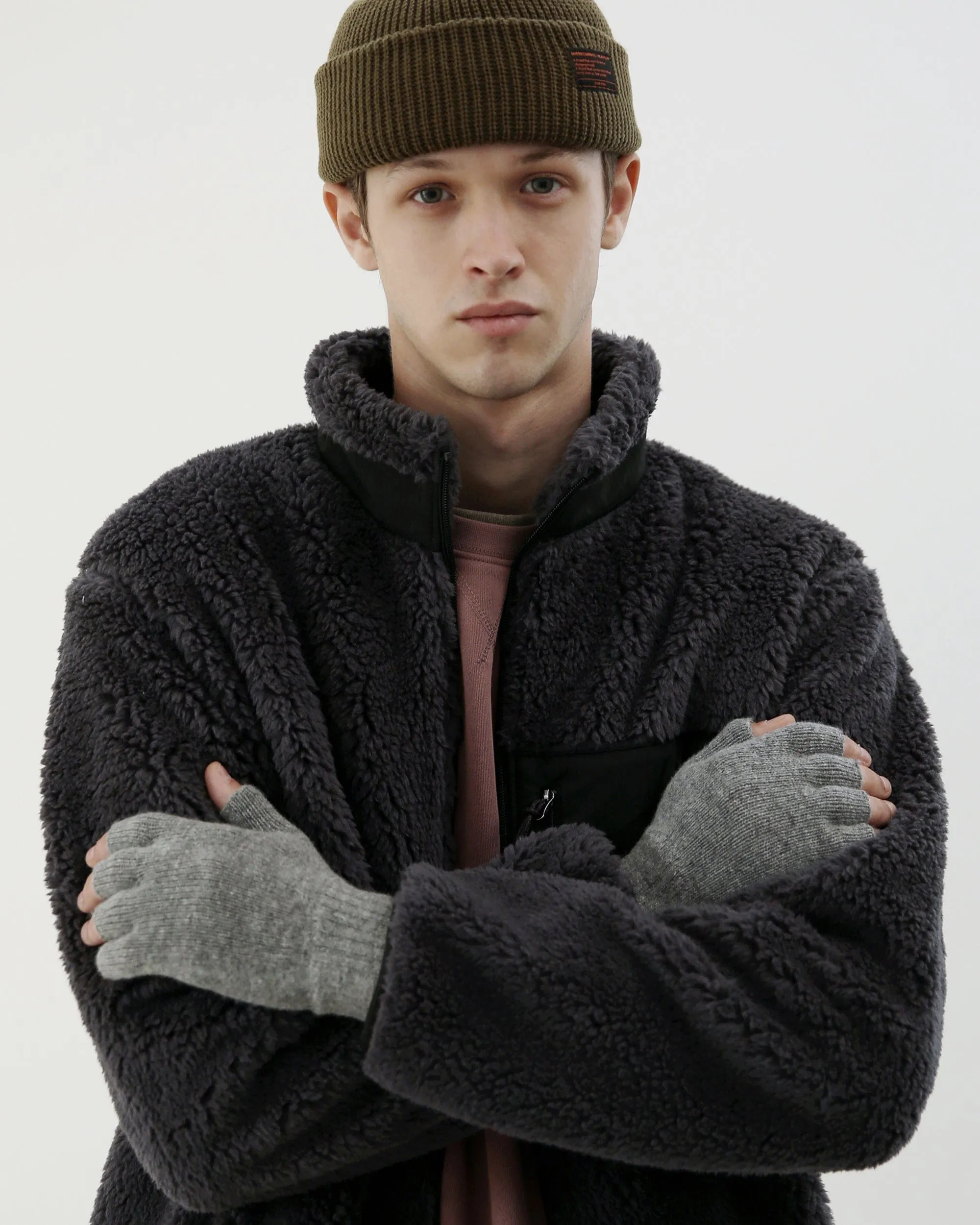 FINGERLESS / UDC / MELANGE / FOG GREY