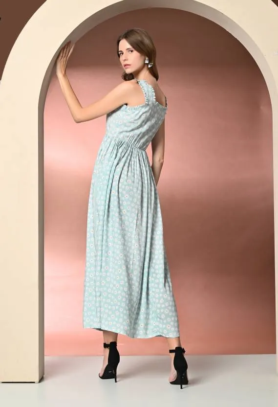 Floral Radiance Maxi Dress