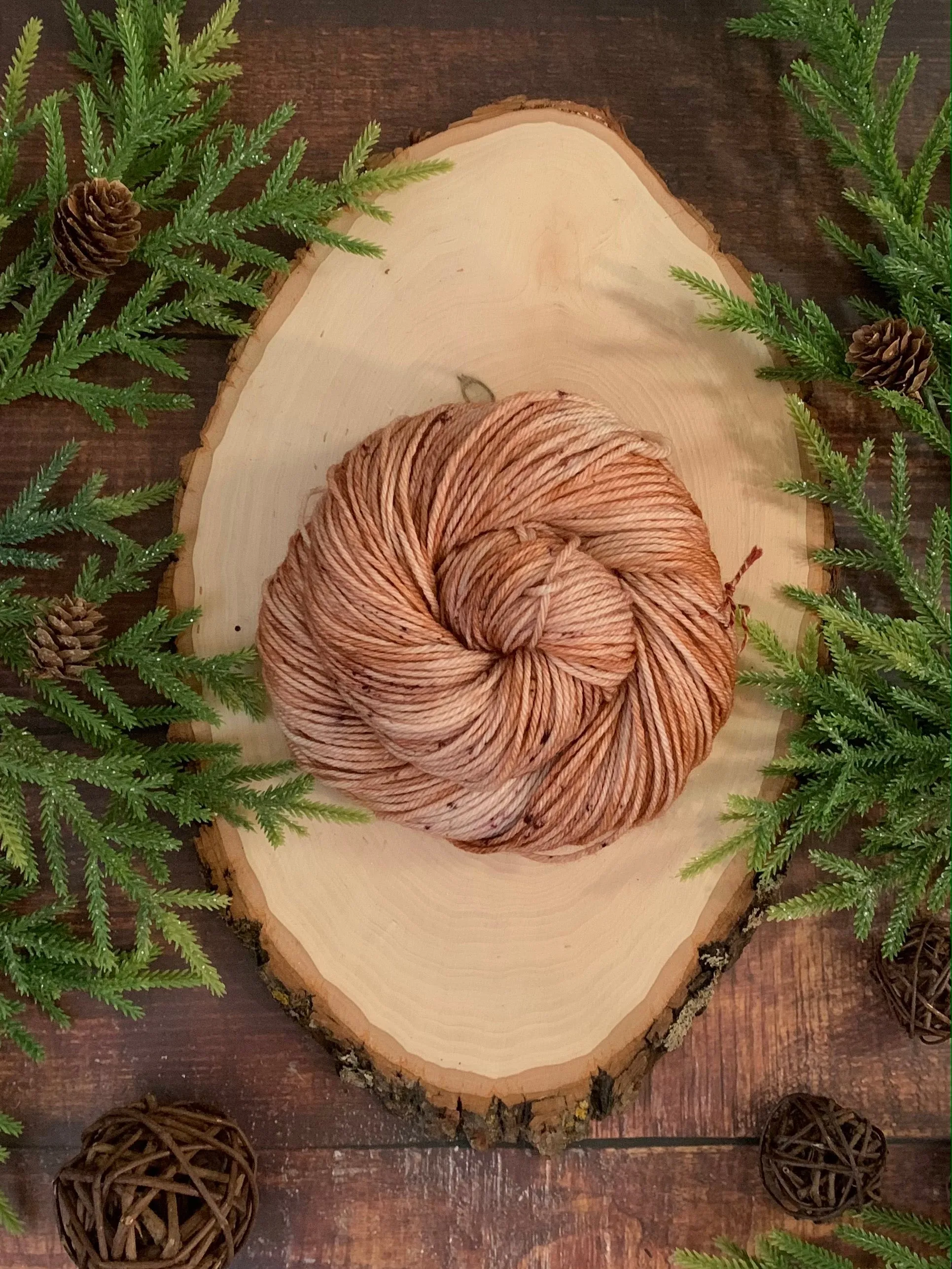 Forest Snow -  Dyed to Order - Sweet Pea & Sparrow Hand Dyed Yarns