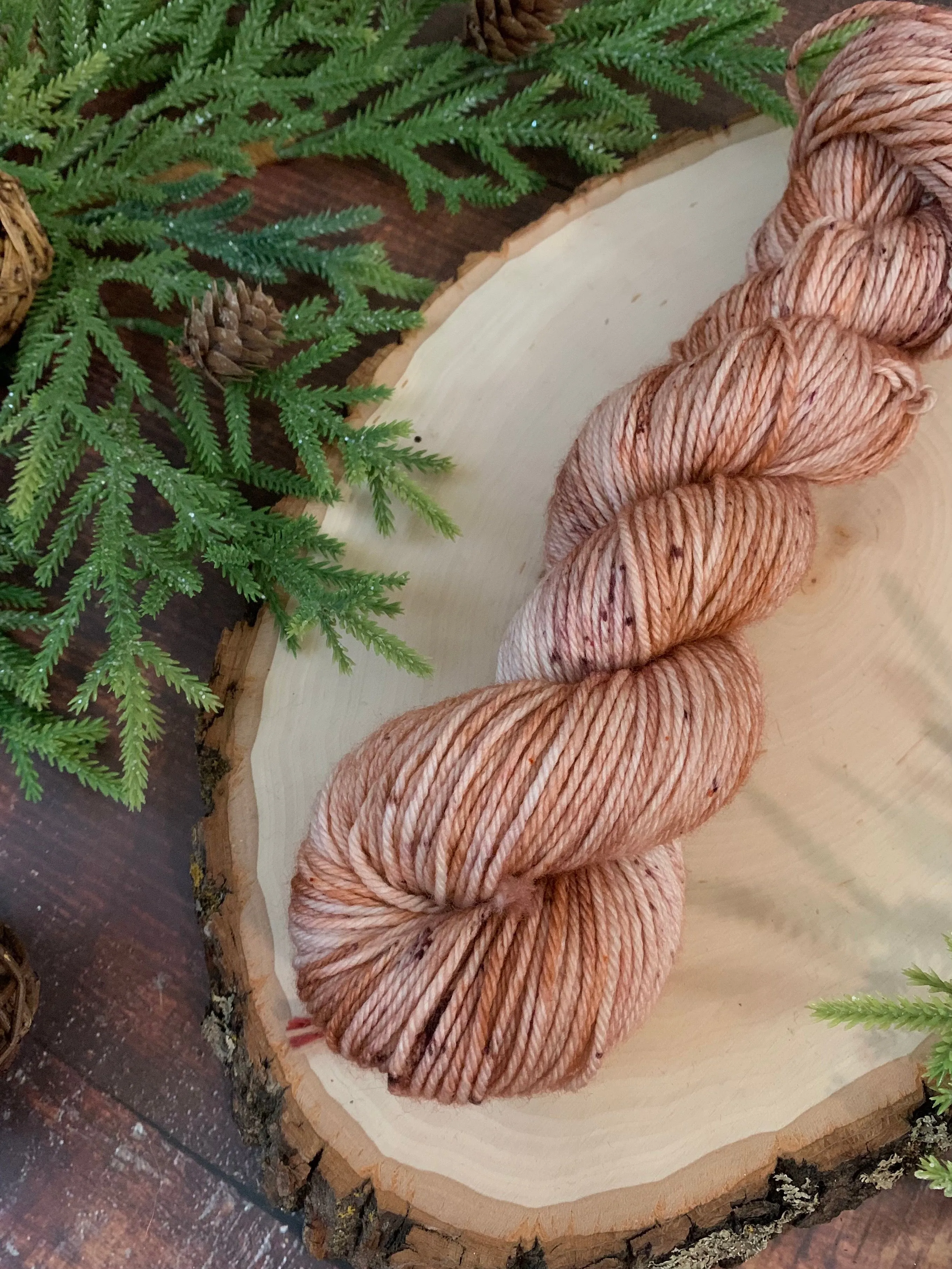 Forest Snow -  Dyed to Order - Sweet Pea & Sparrow Hand Dyed Yarns
