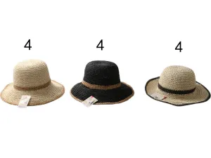 Hand Knit Hat -Lines-