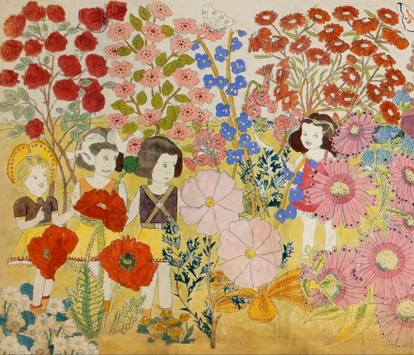 HENRY DARGER Wool Scarf | 20"x69"