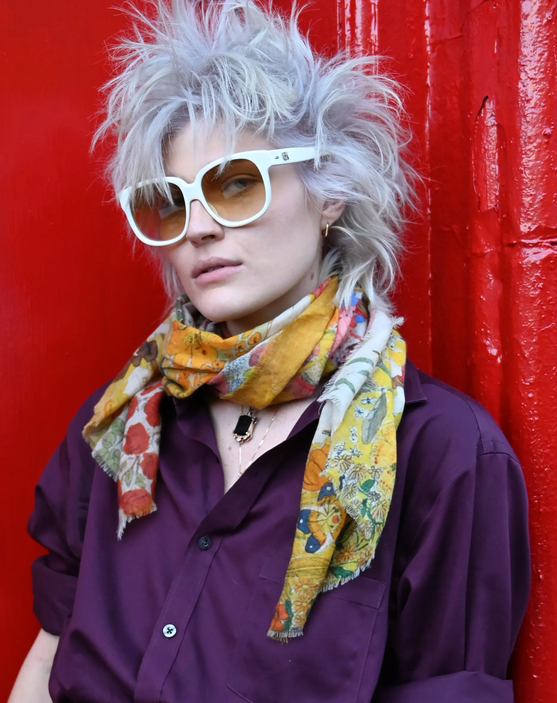 HENRY DARGER Wool Scarf | 20"x69"