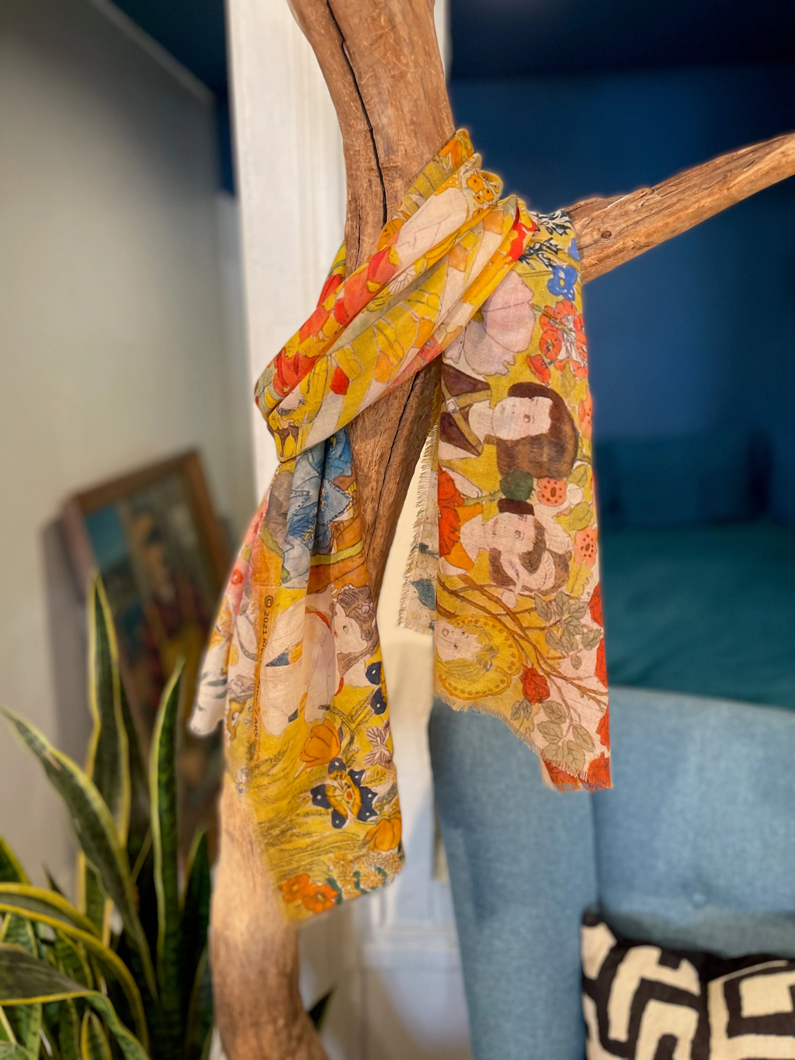 HENRY DARGER Wool Scarf | 20"x69"