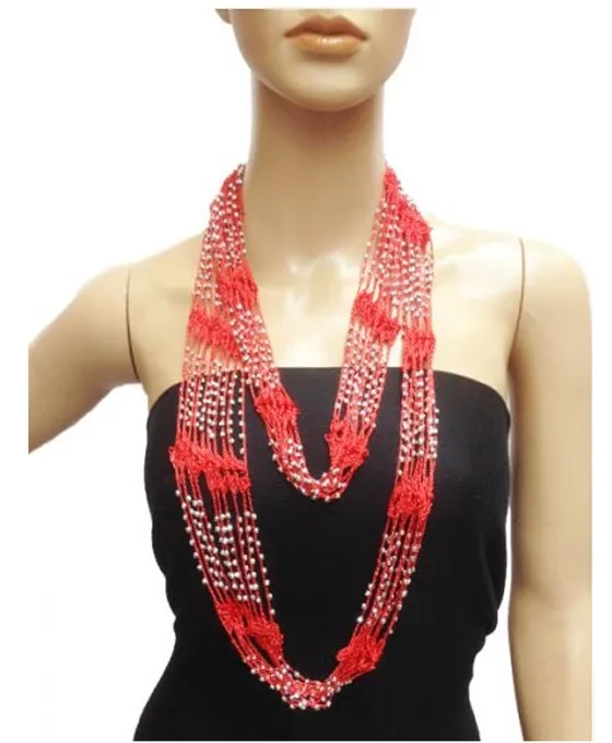 Infinity Pearl Scarf