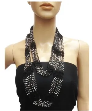 Infinity Pearl Scarf