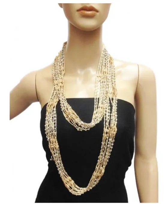 Infinity Pearl Scarf