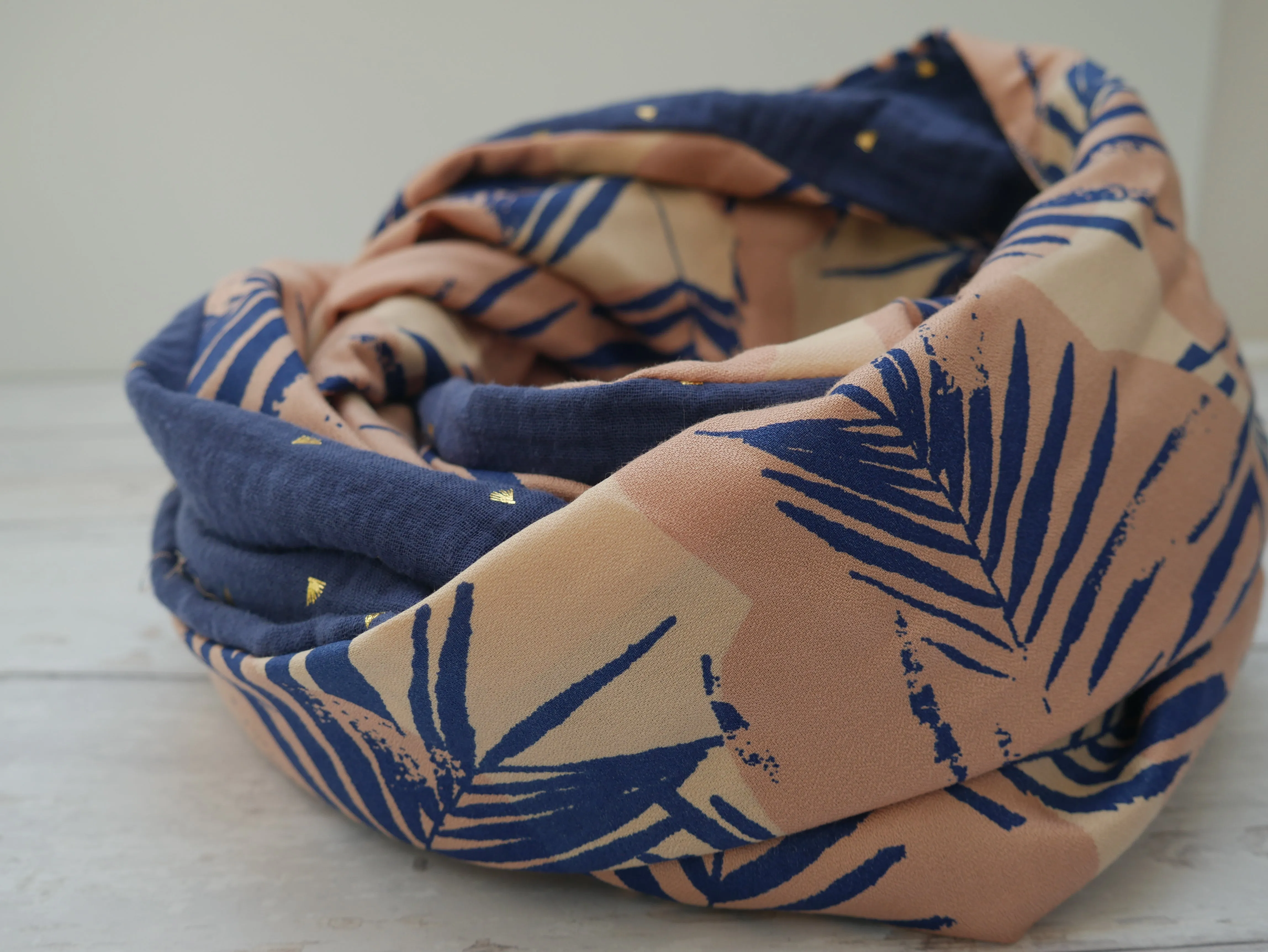 Infinity Scarf Kit in Canopy Cobalt