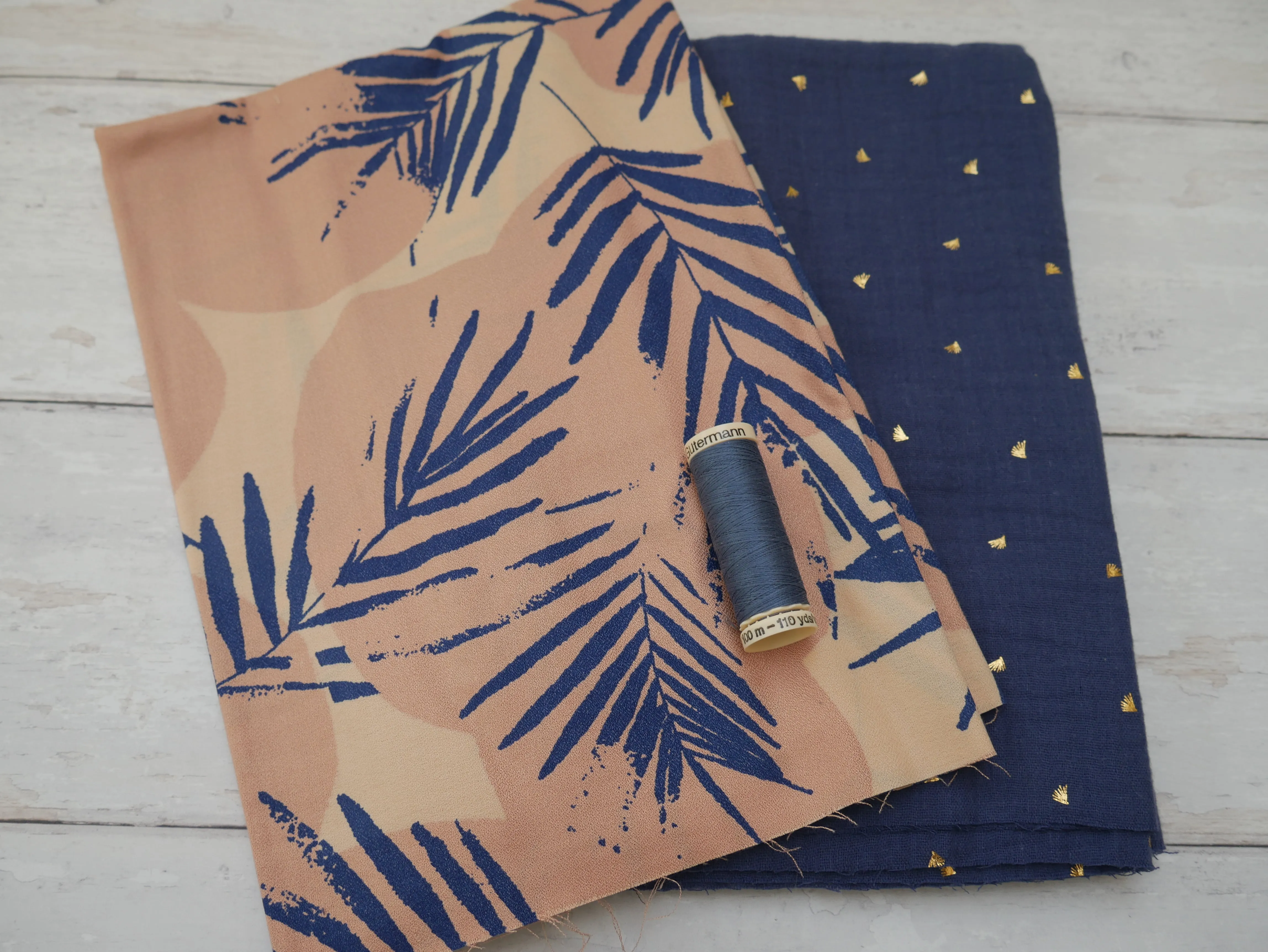 Infinity Scarf Kit in Canopy Cobalt