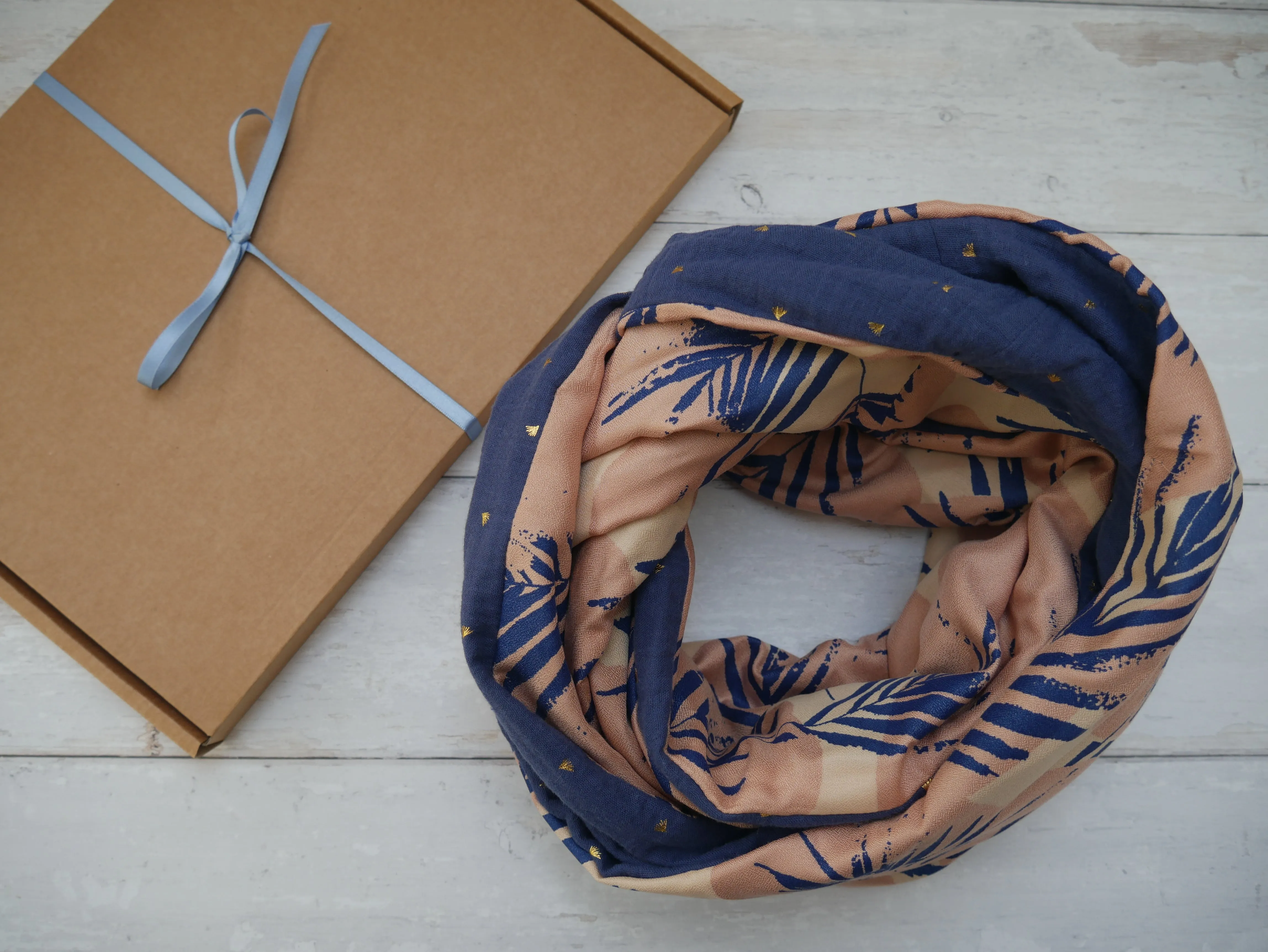 Infinity Scarf Kit in Canopy Cobalt
