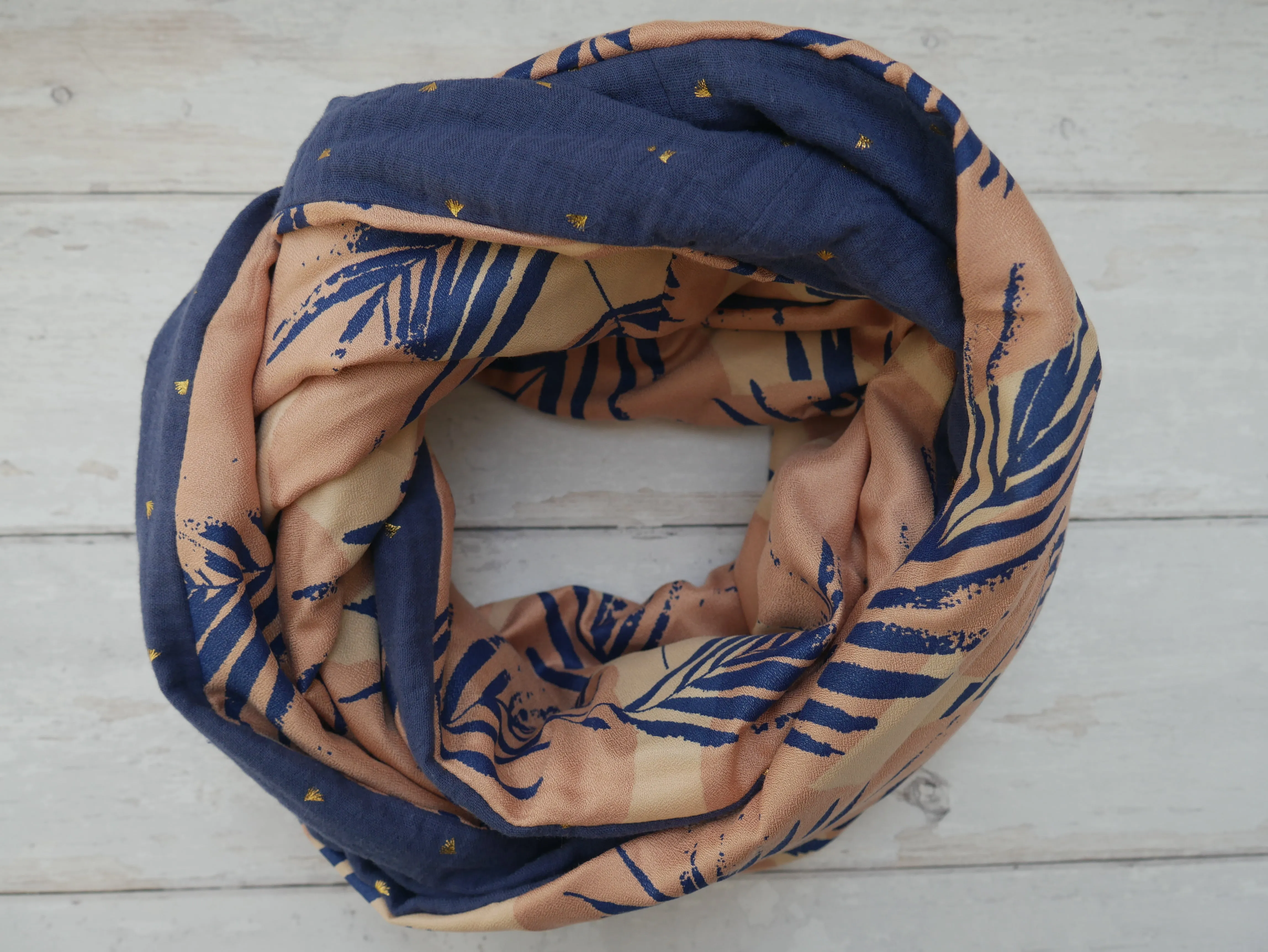 Infinity Scarf Kit in Canopy Cobalt