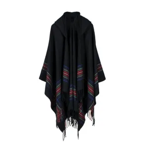 Kept Me Up Hoodie Poncho